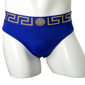 Versace Men's Greeca Border Low Rise Swimwear Slip Versace sz 6 US L IT 52